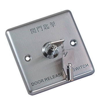 Emergency Button with Key, NC Contact