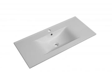 Slim Ceramic Vanity Washbasin