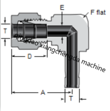 Metal Tube Ferrule Elbow Reduce Union