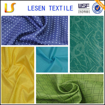 Lesen polyester elastic fabric / pongee fabric