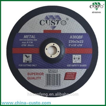 115X3.0X22.2mm Updated high quality china cutting disc for metal