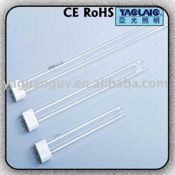 H-shape Quartz UV Germicidal Lamp compact lamp for air disinfection