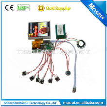 Fancy Marketing Tool 2.4 " LCD Brochure Card Video Brochure module with 2 GB Memory