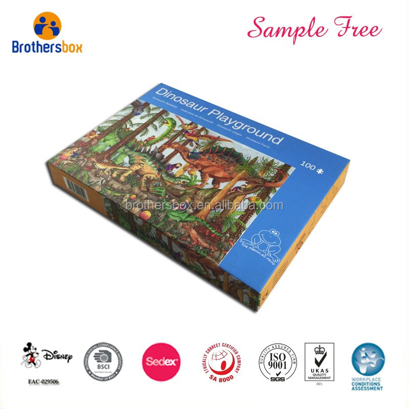 1000 Pieces Unique Jigsaw Puzzle Paper Box For Adults Wholesale
