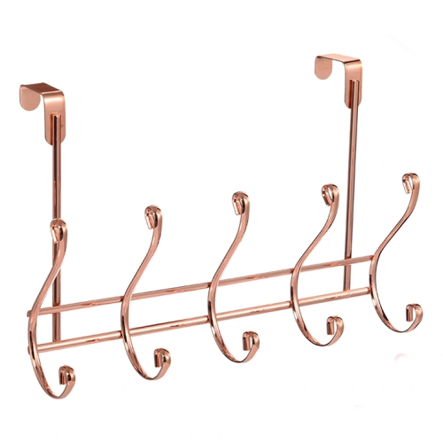 Household rose gold metal wire door hook