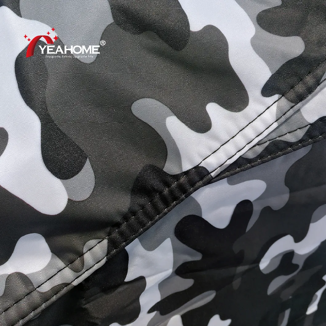 Camouflage Printing Outdoor Motorradabdeckung Fleece Innenschutz