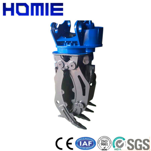 15t Excavator Hydraulic Rotator Stone Grapple