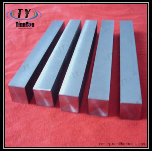ASTM348 Grade1 Titanium Vierkante staaf Prijs