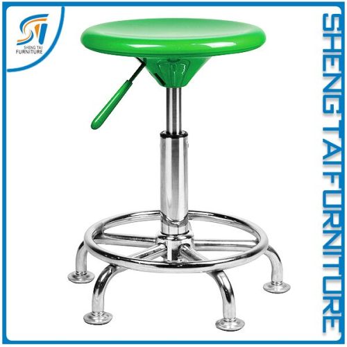Popular swivel bar stool with wheels beauty equipment bar chair