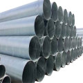 Galvanized Ssaw spiral steel pipe line