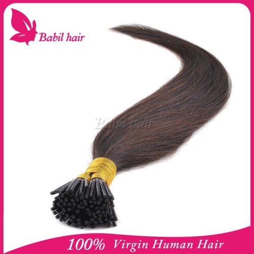 indian hair wholesale i tip 100% virgin indian remy hair extensions