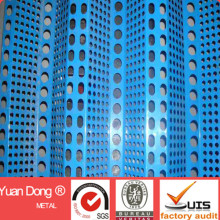 Perforated hole dust protection net