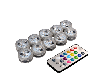 New MIini RGB color led remote control lights