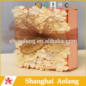 paper flower box/flower paper box/foldable flower paper gift box
