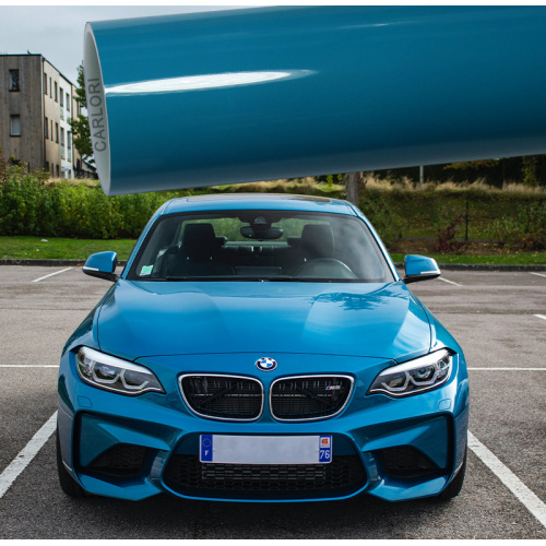 Super Gloss Blue Car Wrap Vinyl