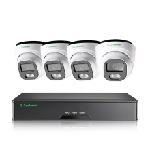 Gcraftsman Wholesale 4pcs IP Camera 8 Channel NVR Kit for Home Security DIY Surveillance