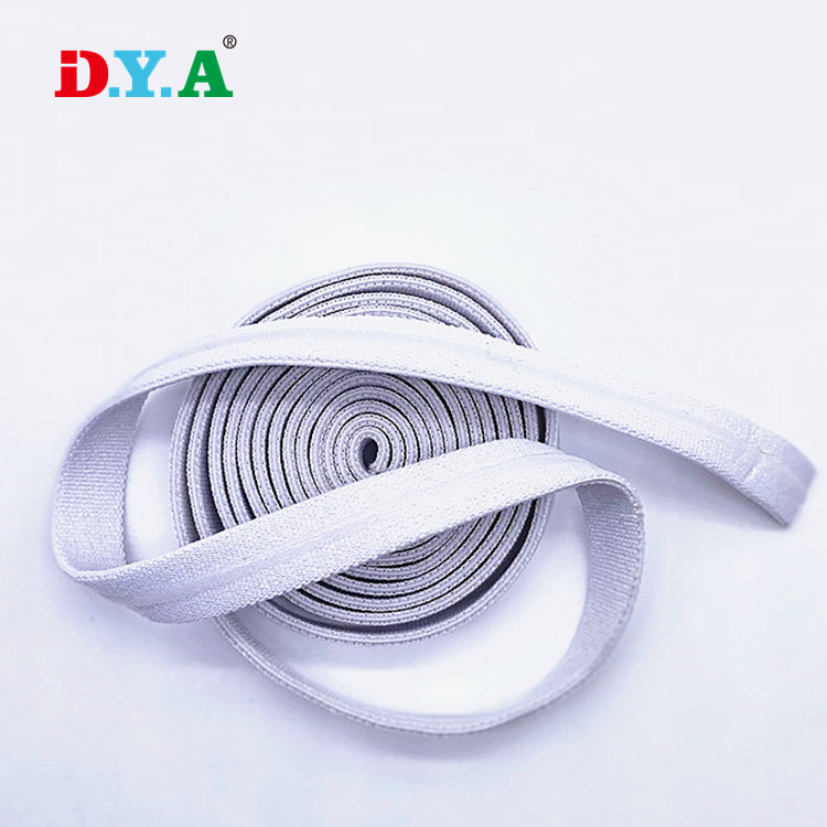 White Non-Slip Silicone Glipper Elastic Band