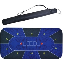 Custom Poker Table Top Manufacturers: TTX Poker Mat Set with Rubber Fabric Cover Mat Cloth Felt