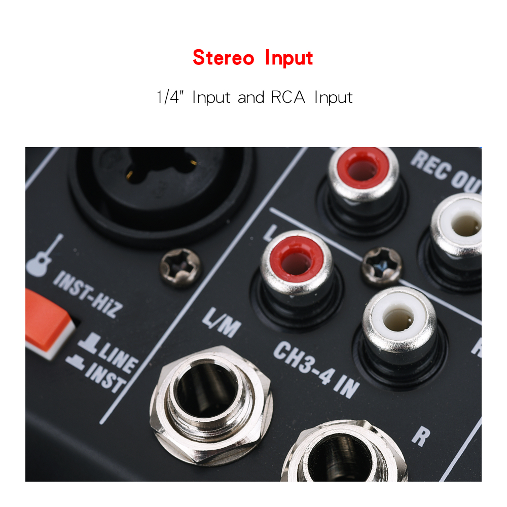 Wholesale Factory Price Mini Sound Mixer With Usb