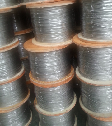 7X7 stainless steel wire rope 6mm 316