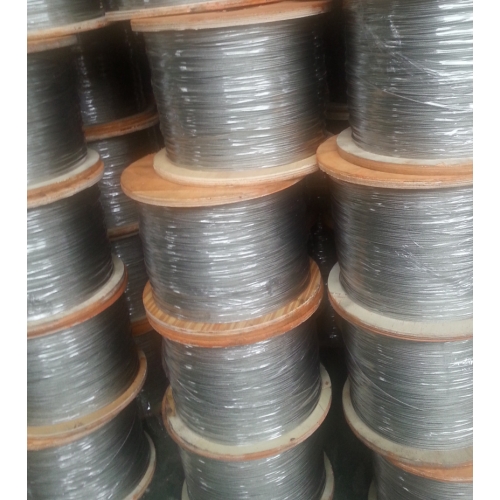 7X7 stainless steel wire rope 5mm 316