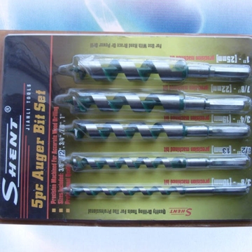 5PC auger bit set-wood auger bit