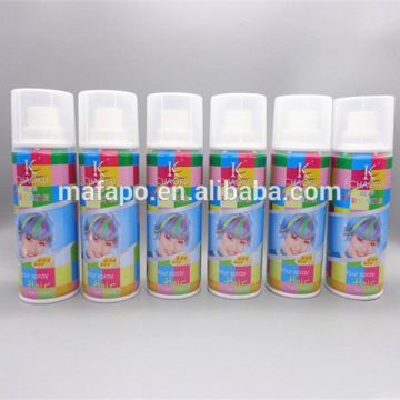 Spray temporary washable color spray party hair color