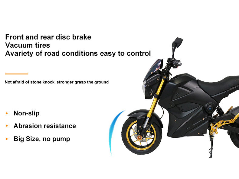 tubeless tire electric motorcycle