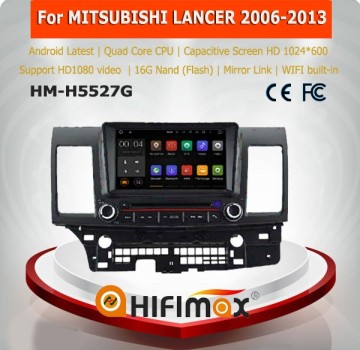 Hifimax Android 5.1 double din car gps for lancer for mitsubishi lancer touch screen car radio 2-din android gps