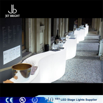 Led lighted restaurant bar counter design mobile cafe portable bar counter