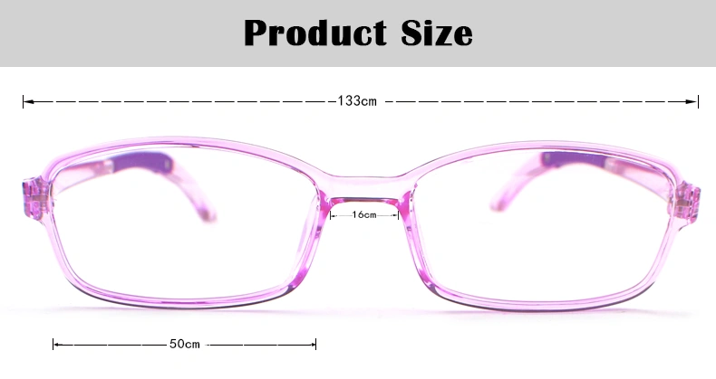 6017 Tr90 Eyeglass Kids Optical Glasses Children Frames