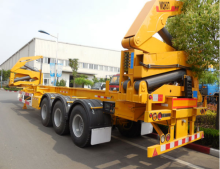Side Loader Container Trailer
