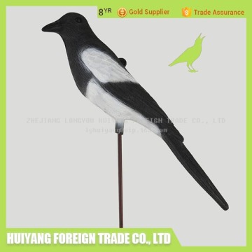 Full Body Raven Black Hunting Decoy With Rebar 3897-2