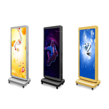 Display a LED per poster da standing mobile utilizzato all&#39;aperto