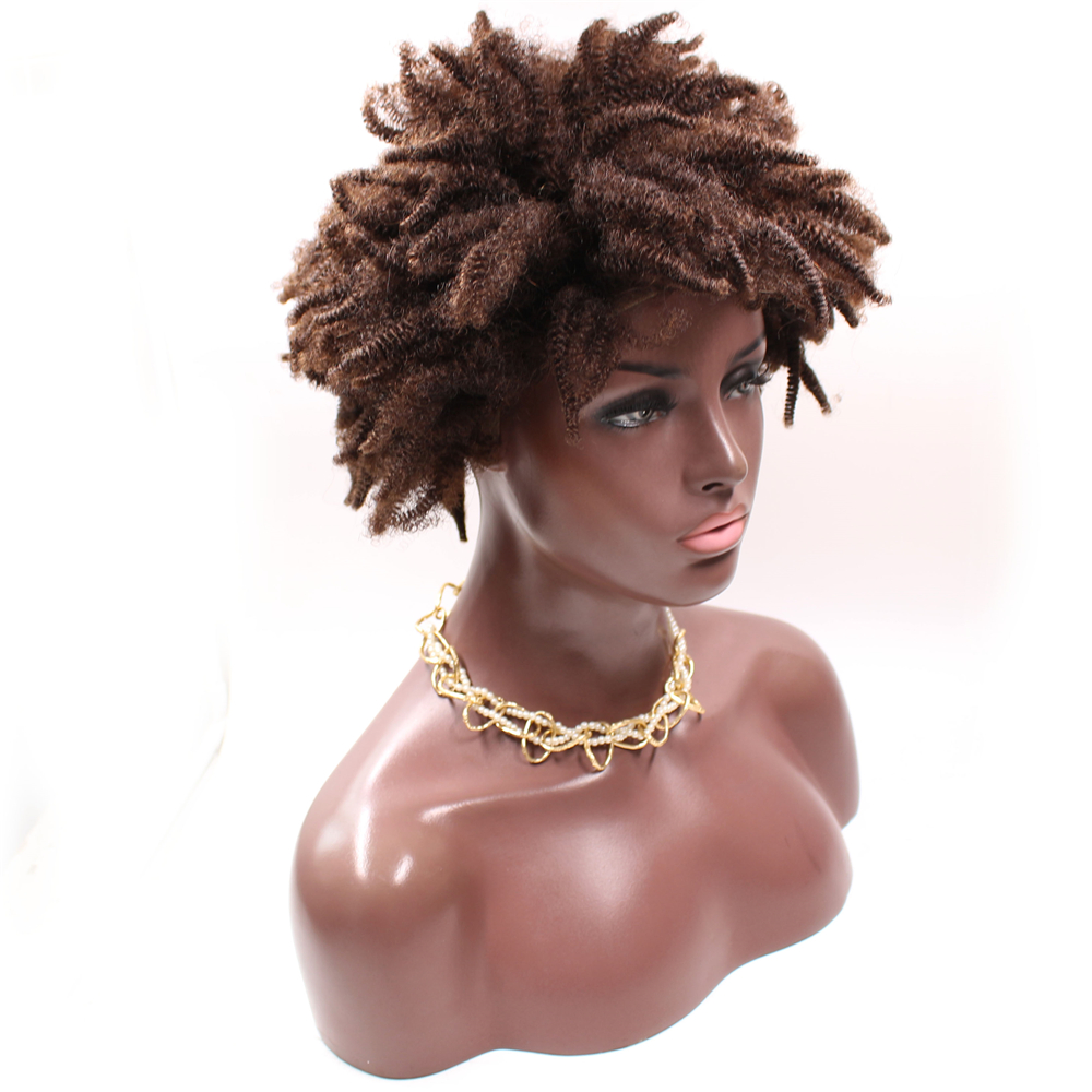 Natural Short Wigs for Women kinky curl Afro wave lace front wig Brazilian Human Hair pixie hairstyles