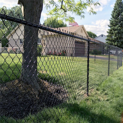 pvc coated chain link fence with good quality