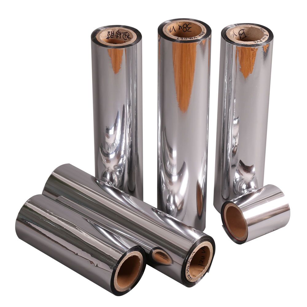 12micron Double sides Aluminum metallized polyester film