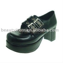 Popular Platform heel black PU Lolita shoes