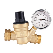 Lead-Free Water Reducer for RV: Adjustable Brass Water Pressure Regulator Valve