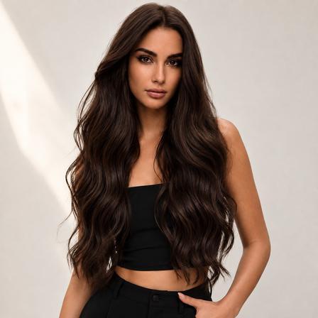 Water Wave Synthetic Full Wig