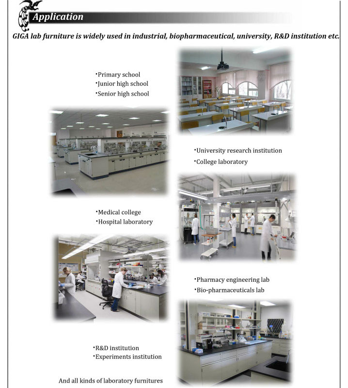 GIGA Chinese science chemistry school lab furniture manufacturer