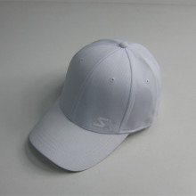 Aangepaste Witte Borduur Droog Fit Baseball Cap