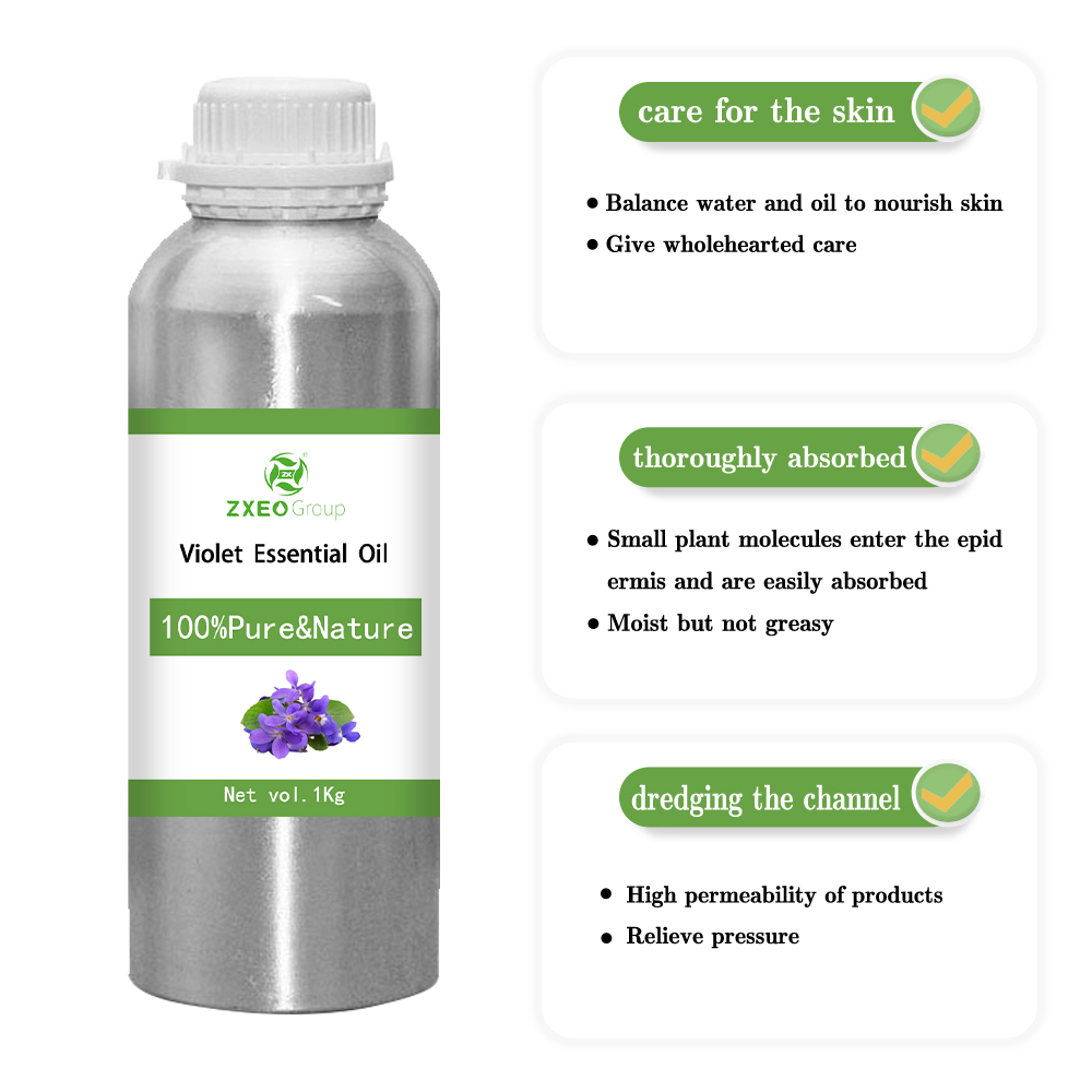 100% reines und natürliches violettes ätherisches Öl Hochwertiges Großhandel Bluk ätherisches Öl für globale Käufer Der beste Preis
