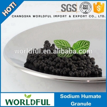 sodium humate granular organic agrochemical for agricultural / sodium humate