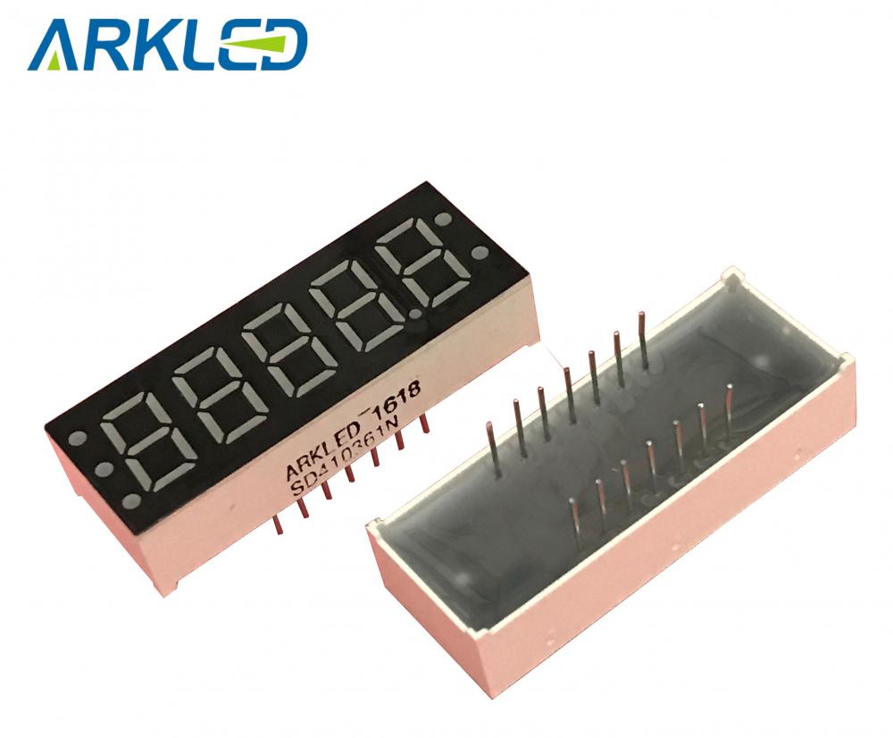 0.36 inch five digits led display