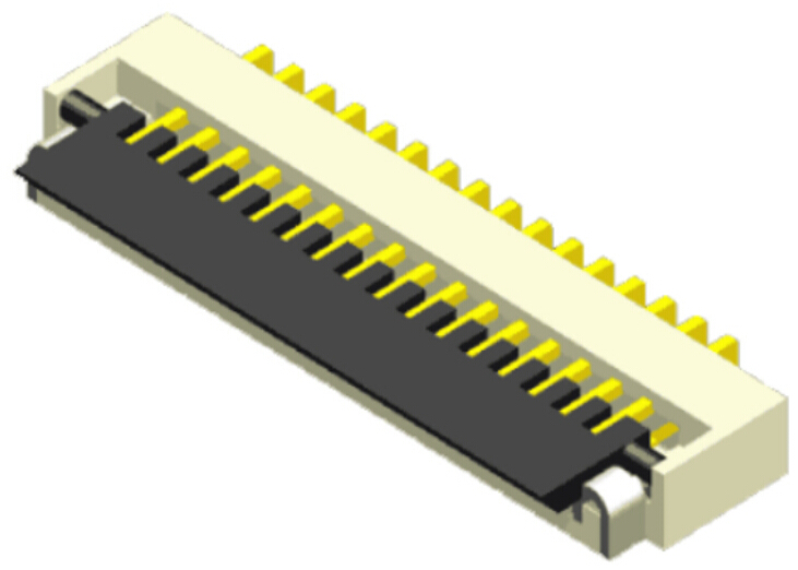 0.3 mm FPC SMT底面コンタクトヒンジカバー