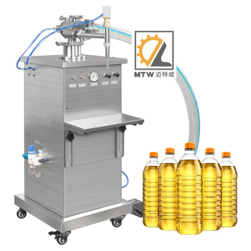 MTW Paste Fill Machine for Edible Oil - Semi Automatic Filling Equipment