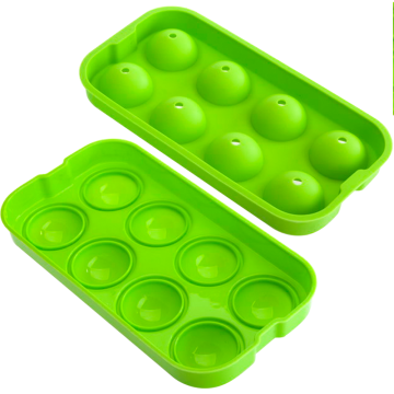 8 Silicone Sphere Ice Ball Mold