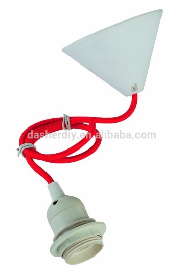 plastic pendant lamp E27/E26 DIY pendant lamp