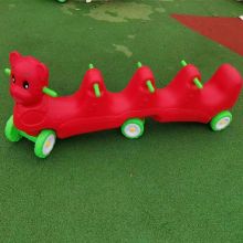 Multi-person Cooperative Car Animal Scooter for Kindergarten Outdoor Sensory Training